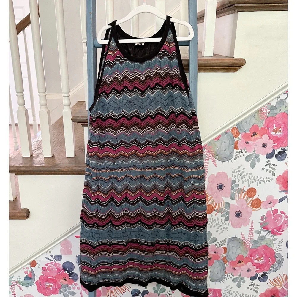 Missoni Chevron Knit Dress - Picture 1 of 8